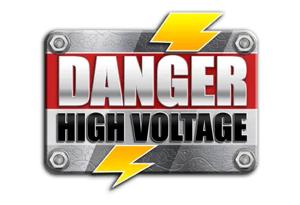 Danger High Voltage Slot