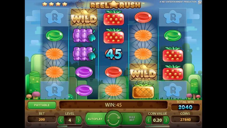 Reel Rush slot screenshot