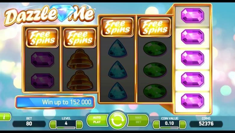 Dazzle Me slot screenshot