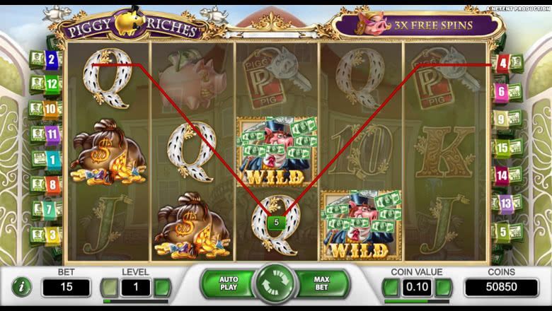 Piggy Riches slot screenshot