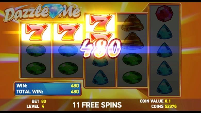 Dazzle Me slot screenshot