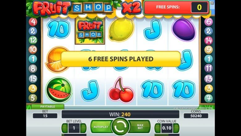 Fruit Shop slot screenshot