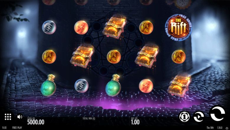 The Rift slot screenshot